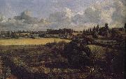 John Constable The Kitchen Garden at East Bergholt House,Essex Spain oil painting artist